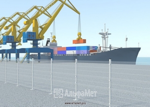 2D ограждения для морских и речных портов в Хабаровске